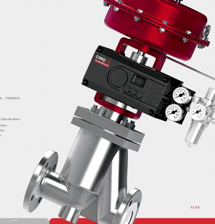 Fluorine-Lined Control Valve product visual